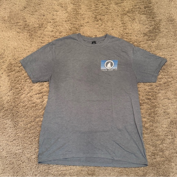 Koloa Surf Company Grey T Shirt Size Large (L) - Picture 2 of 2